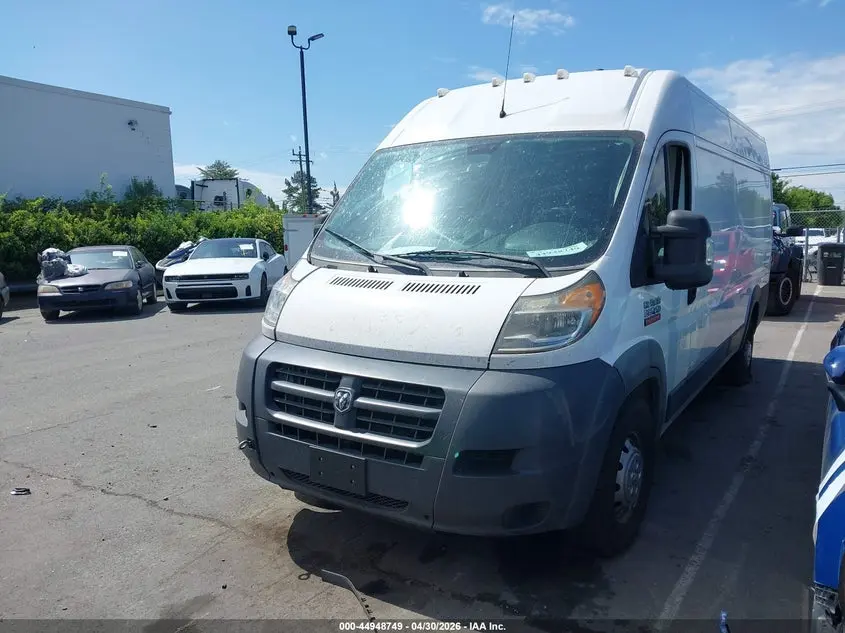 2018 RAM PROMASTER 3500 CARGO VAN HIGH ROOF 159 WB EXT
