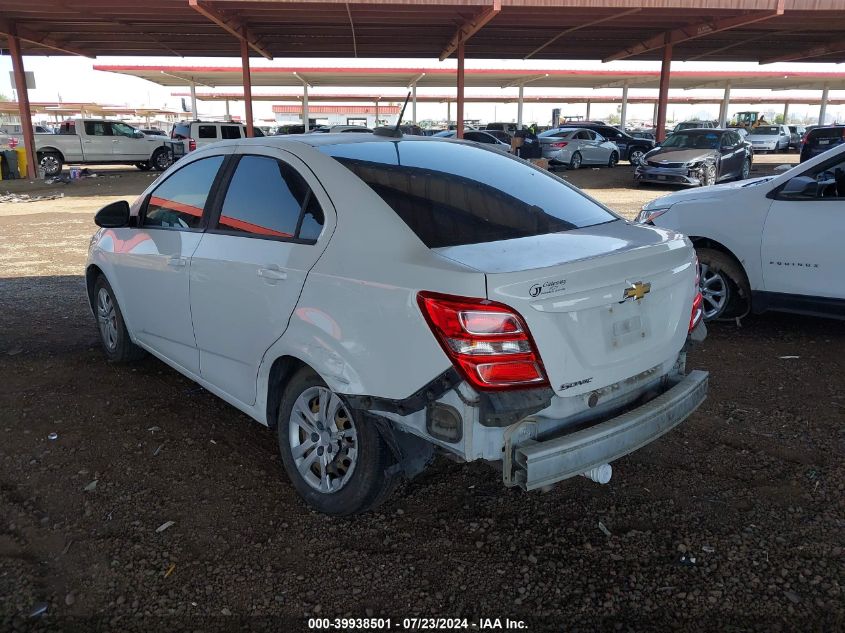 2017 CHEVROLET SONIC LS AUTO