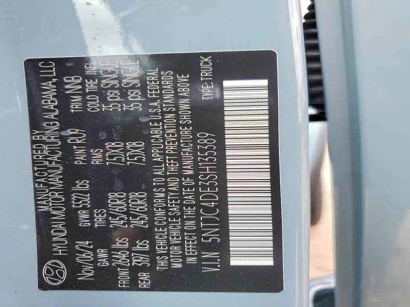 2025 HYUNDAI SANTA CRUZ SEL ACTIVITY  