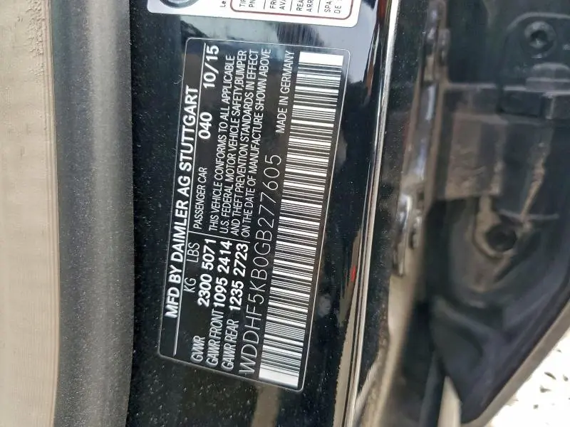 2016 MERCEDES-BENZ E 350  