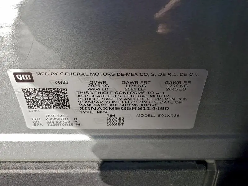 2024 CHEVROLET EQUINOX RS  