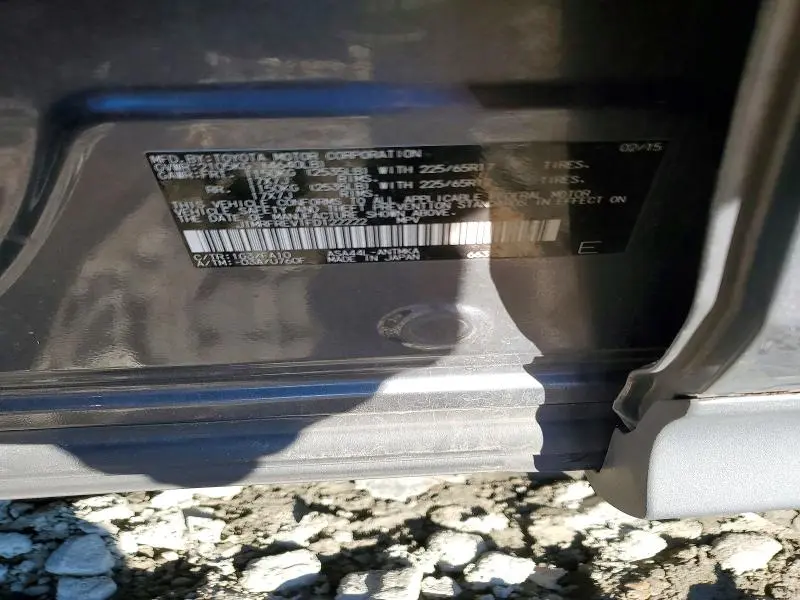 2015 TOYOTA RAV4 XLE  