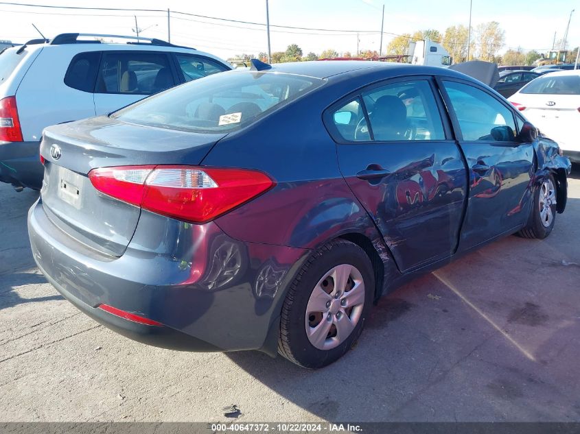 2016 KIA FORTE LX