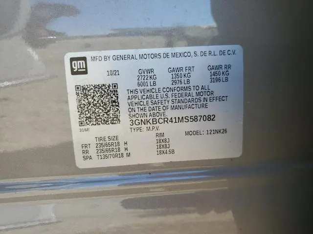 2021 CHEVROLET BLAZER 2LT  