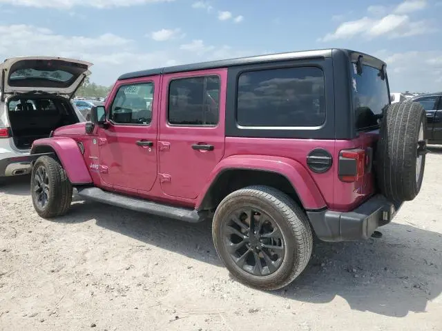 2021 JEEP WRANGLER UNLIMITED SAHARA 4XE  