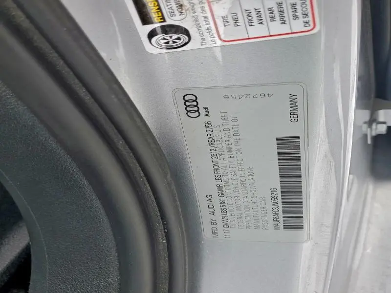 2018 AUDI A6 PREMIUM  