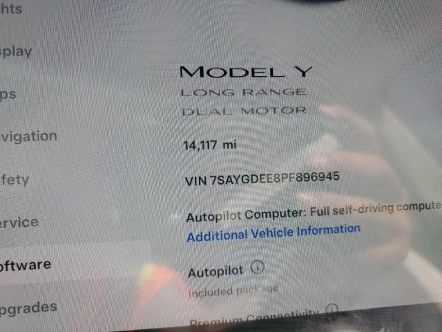 2023 TESLA MODEL Y 