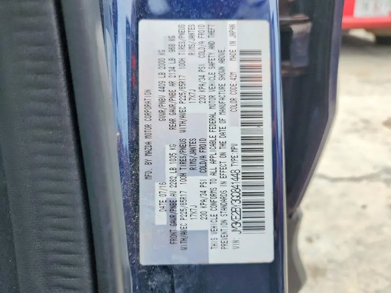 2016 MAZDA CX-5 SPORT  