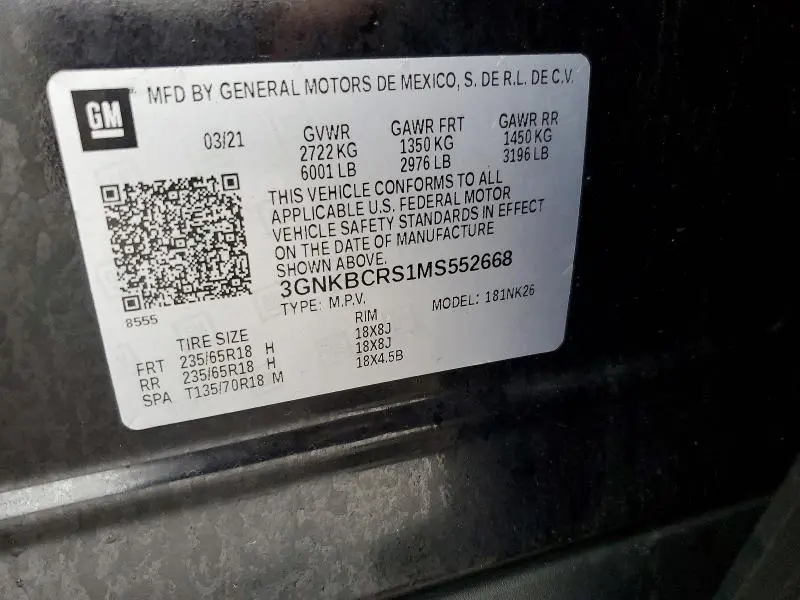 2021 CHEVROLET BLAZER 2LT  