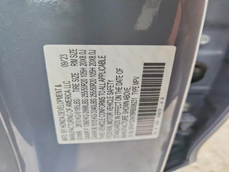 2024 HONDA PILOT TOURING  