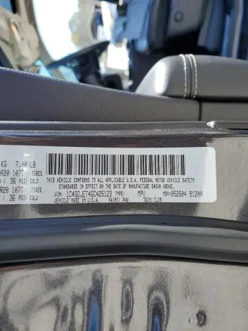 2016 DODGE DURANGO CITADEL  