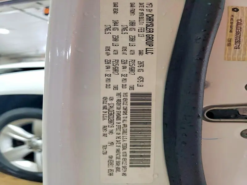 2013 JEEP COMPASS LATITUDE  