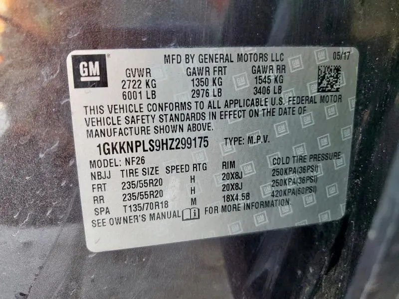 2017 GMC ACADIA DENALI