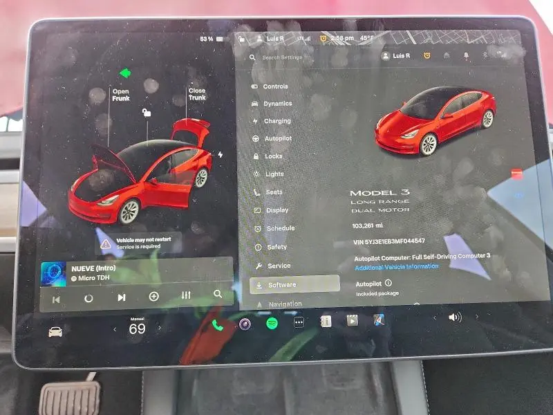 2021 TESLA MODEL 3   