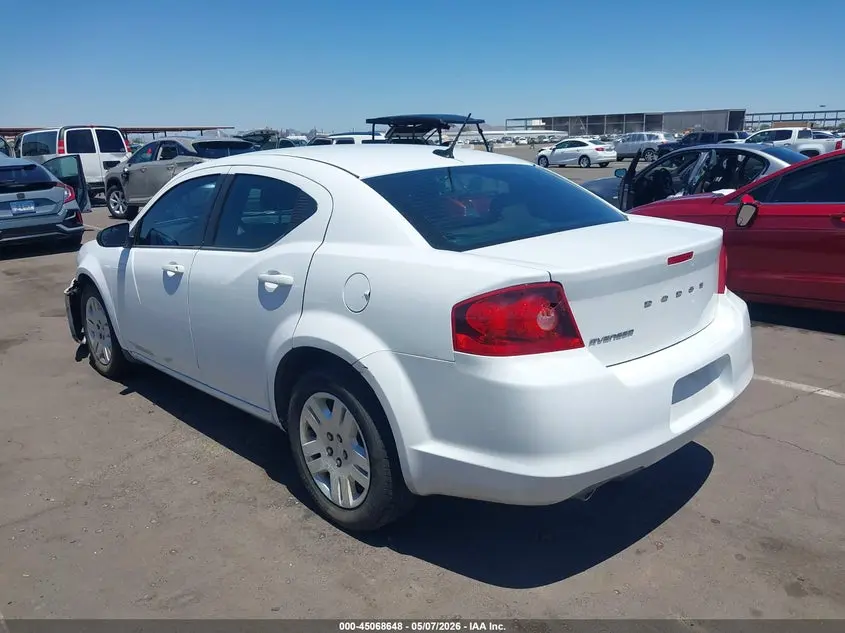 2013 DODGE AVENGER SE V6