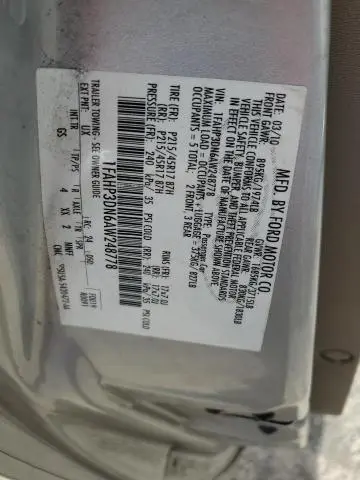 2010 FORD FOCUS SES  