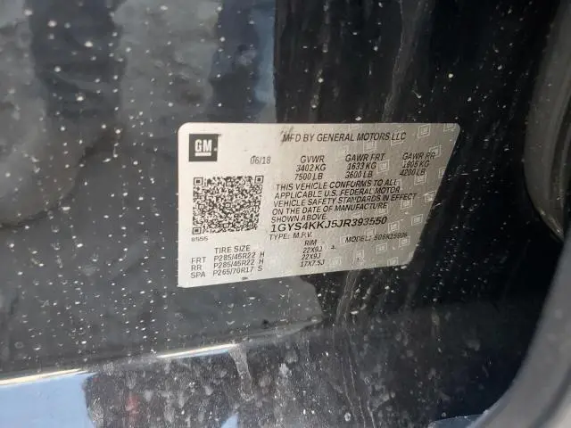 2018 CADILLAC ESCALADE ESV PLATINUM  