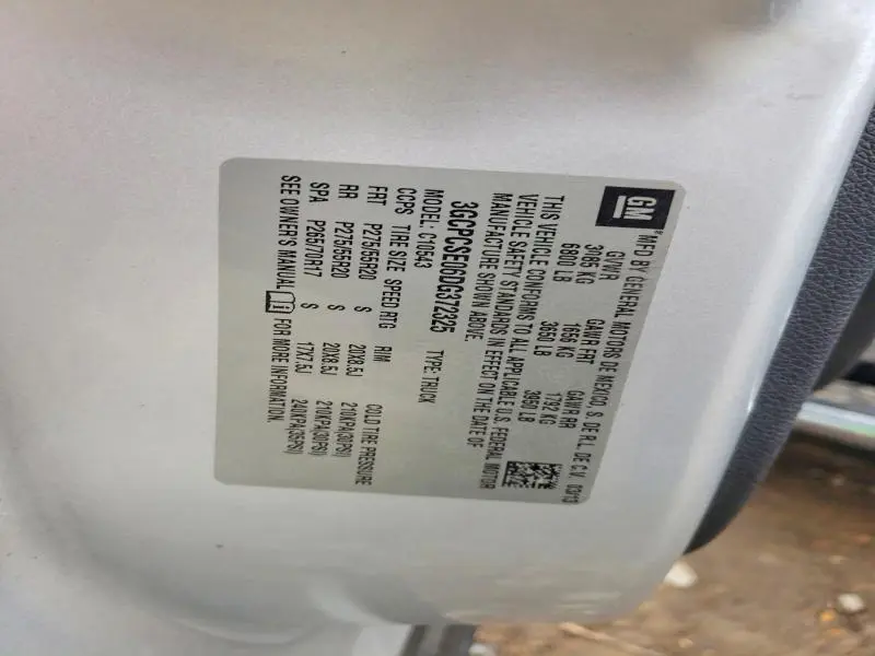 2013 CHEVROLET SILVERADO C1500 LT  