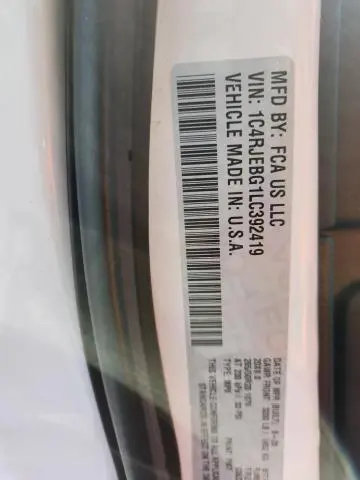 2020 JEEP GRAND CHEROKEE LIMITED  