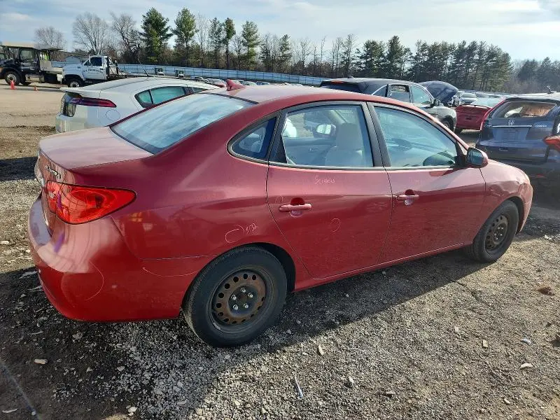 2010 HYUNDAI ELANTRA BLUE  