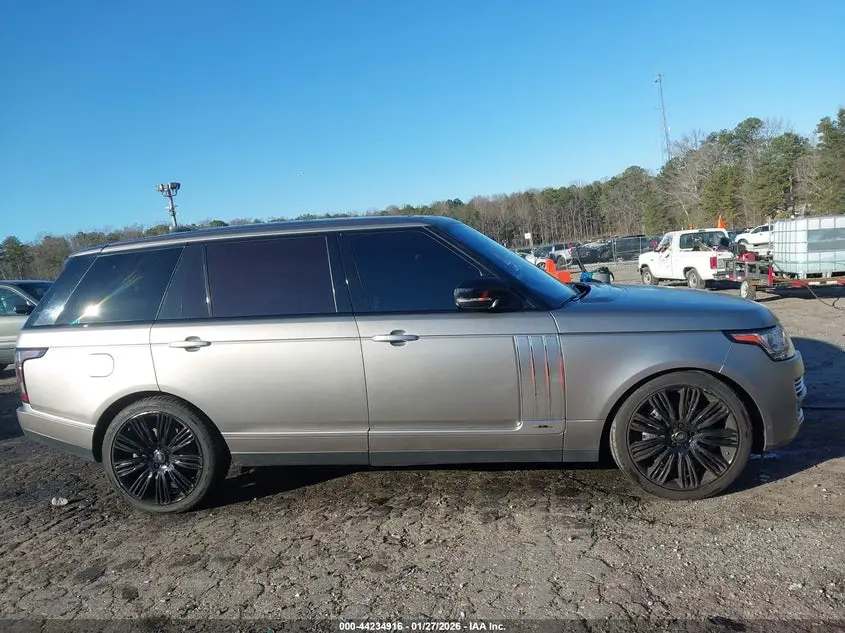 2017 LAND ROVER RANGE ROVER 5.0L V8 SUPERCHARGED AUTOBIOGRAPHY