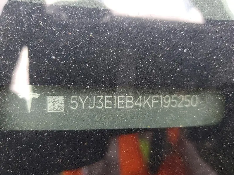 2019 TESLA MODEL 3   