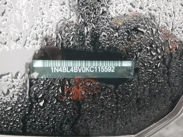 2019 NISSAN ALTIMA S  