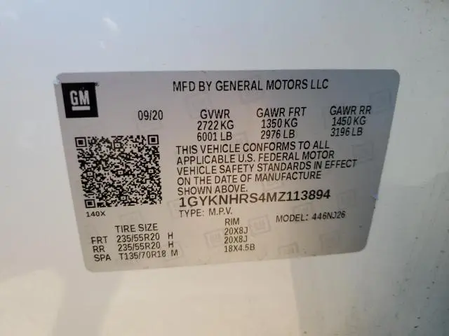 2021 CADILLAC XT5 SPORT  