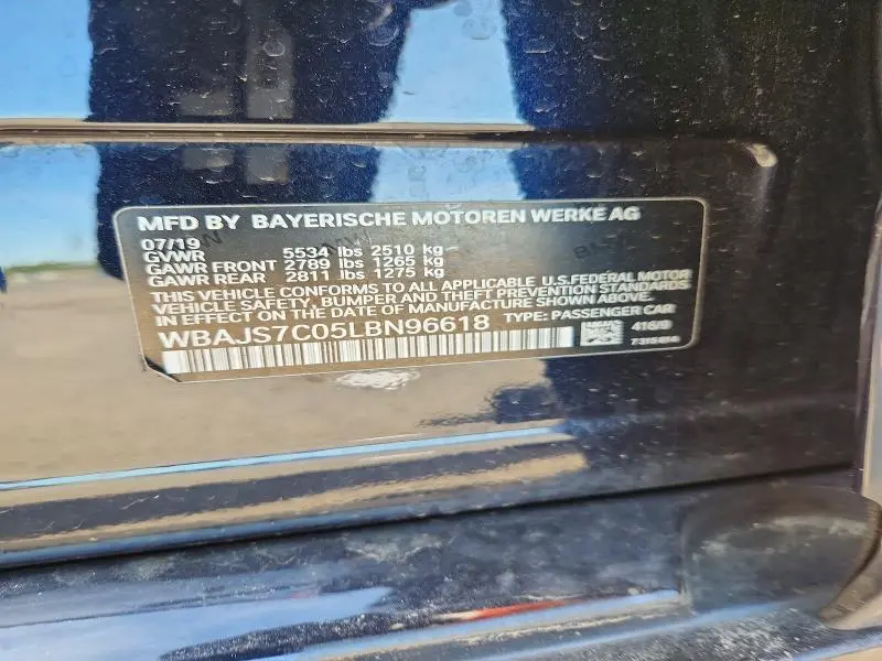 2020 BMW M550XI   