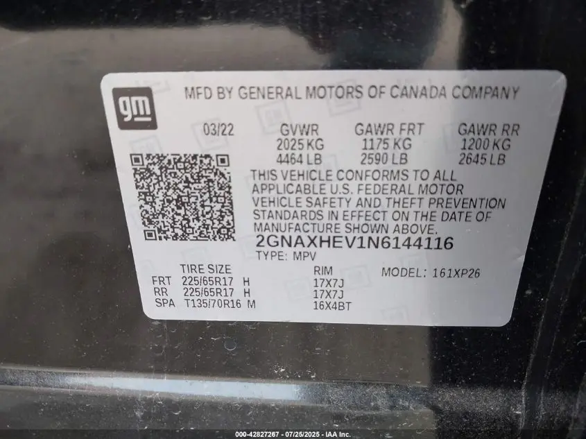 2022 CHEVROLET EQUINOX FWD LS
