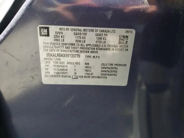 2014 GMC TERRAIN SLE  