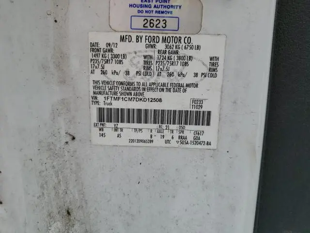 2013 FORD F150 