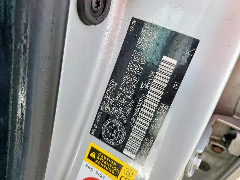 2010 LEXUS RX 350 BASE  