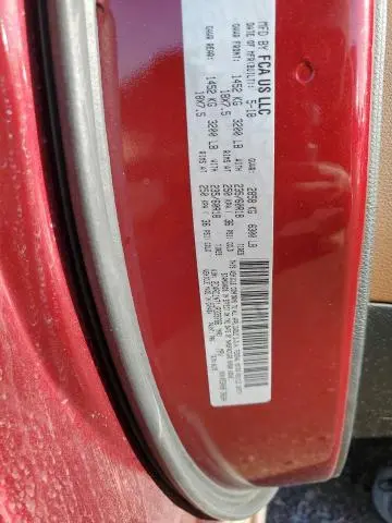 2018 CHRYSLER PACIFICA HYBRID LIMITED  