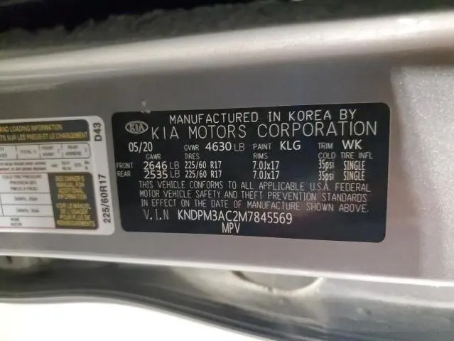 2021 KIA SPORTAGE LX  