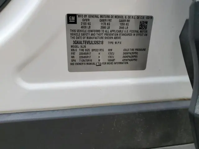 2018 GMC TERRAIN SLE  