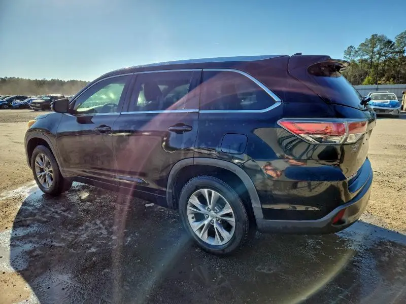 2015 TOYOTA HIGHLANDER XLE  