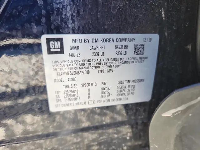 2021 BUICK ENCORE GX SELECT  