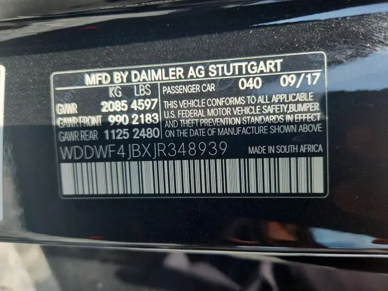 2018 MERCEDES-BENZ C 300  