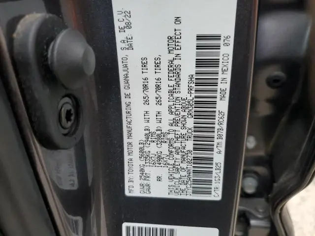2022 TOYOTA TACOMA DOUBLE CAB  