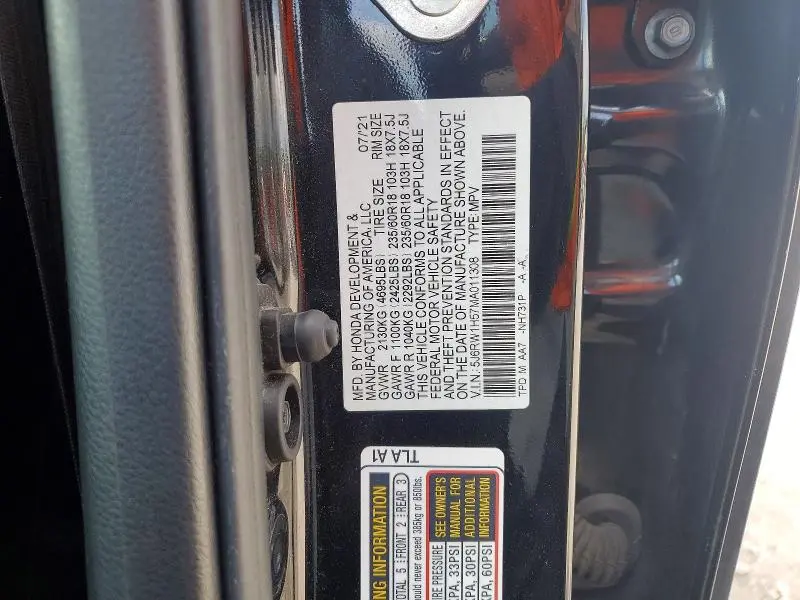 2021 HONDA CR-V EX  