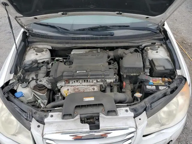 2010 HYUNDAI ELANTRA BLUE  