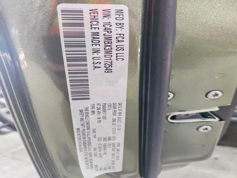 2021 JEEP CHEROKEE TRAILHAWK  