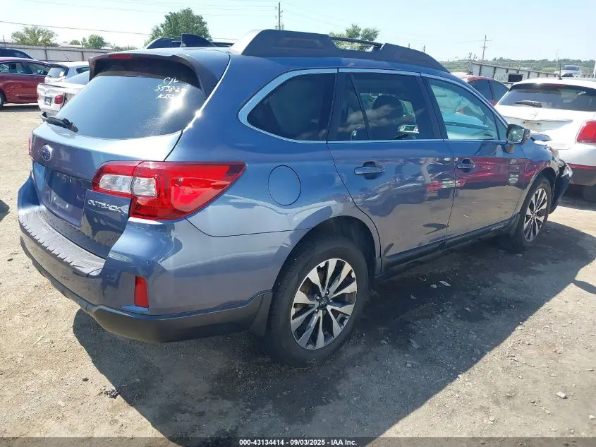 2016 SUBARU OUTBACK 2.5I LIMITED