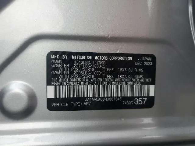 2024 MITSUBISHI OUTLANDER SPORT S/SE