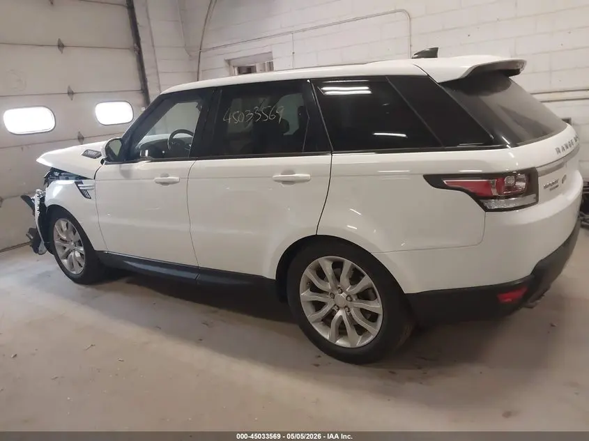 2017 LAND ROVER RANGE ROVER SPORT 3.0L V6 SUPERCHARGED HSE