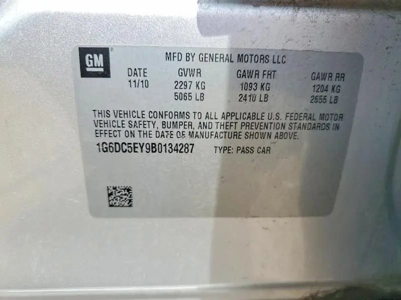 2011 CADILLAC CTS   