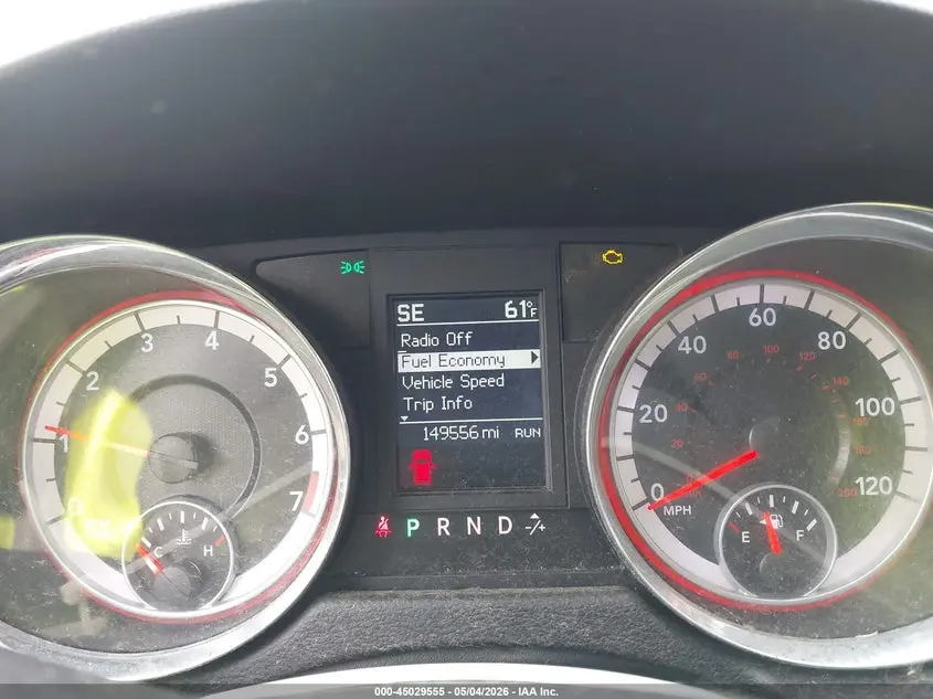 2012 DODGE GRAND CARAVAN CREW