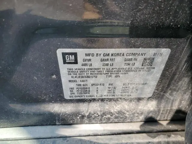 2016 BUICK ENCORE   