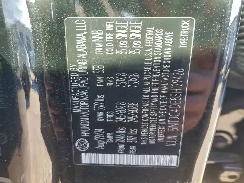 2025 HYUNDAI SANTA CRUZ SEL ACTIVITY  